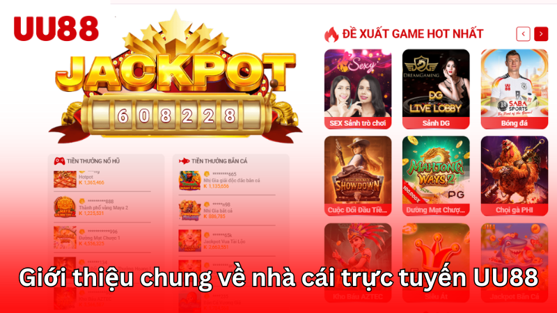 Giới thiệu chung về nhà cái trực tuyến UU88