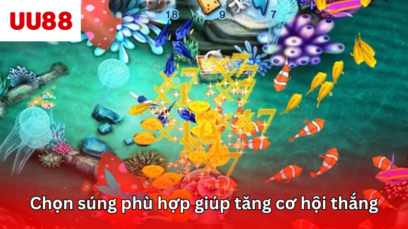 Chọn súng phù hợp giúp tăng cơ hội thắng