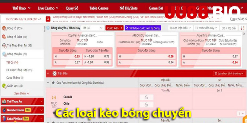 Cược bóng chuyền – Khám phá các loại kèo và quy tắc khi chơi